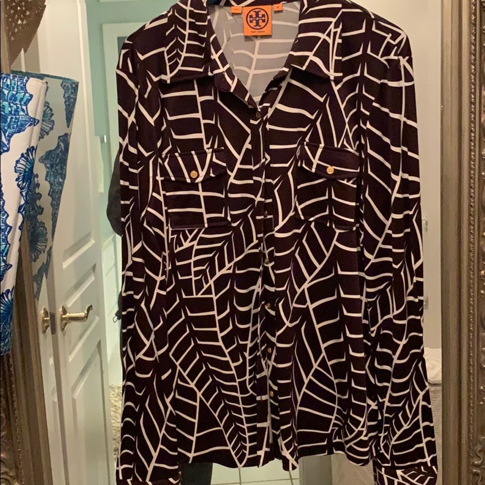 Tory Burch button blouse